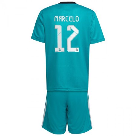 Billiga Fotbollströjor Real Madrid Marcelo 12 Tredje tröja 2021/22 Kortärmad